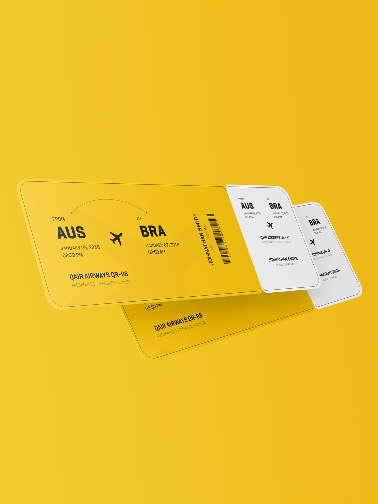 门票机票票证样机6组插图