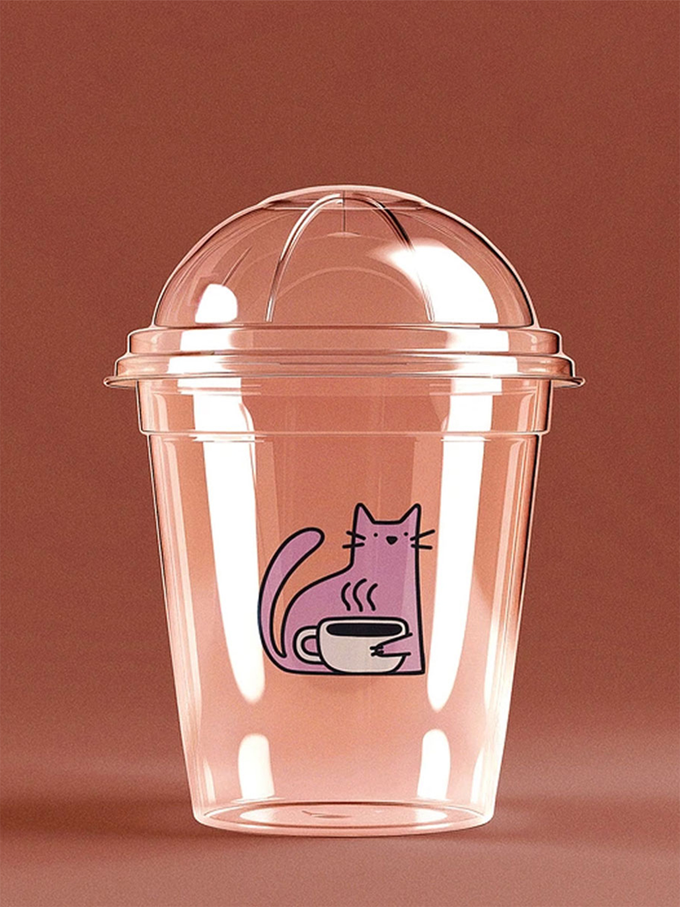 高质感咖啡杯奶茶杯饮品杯样机插图