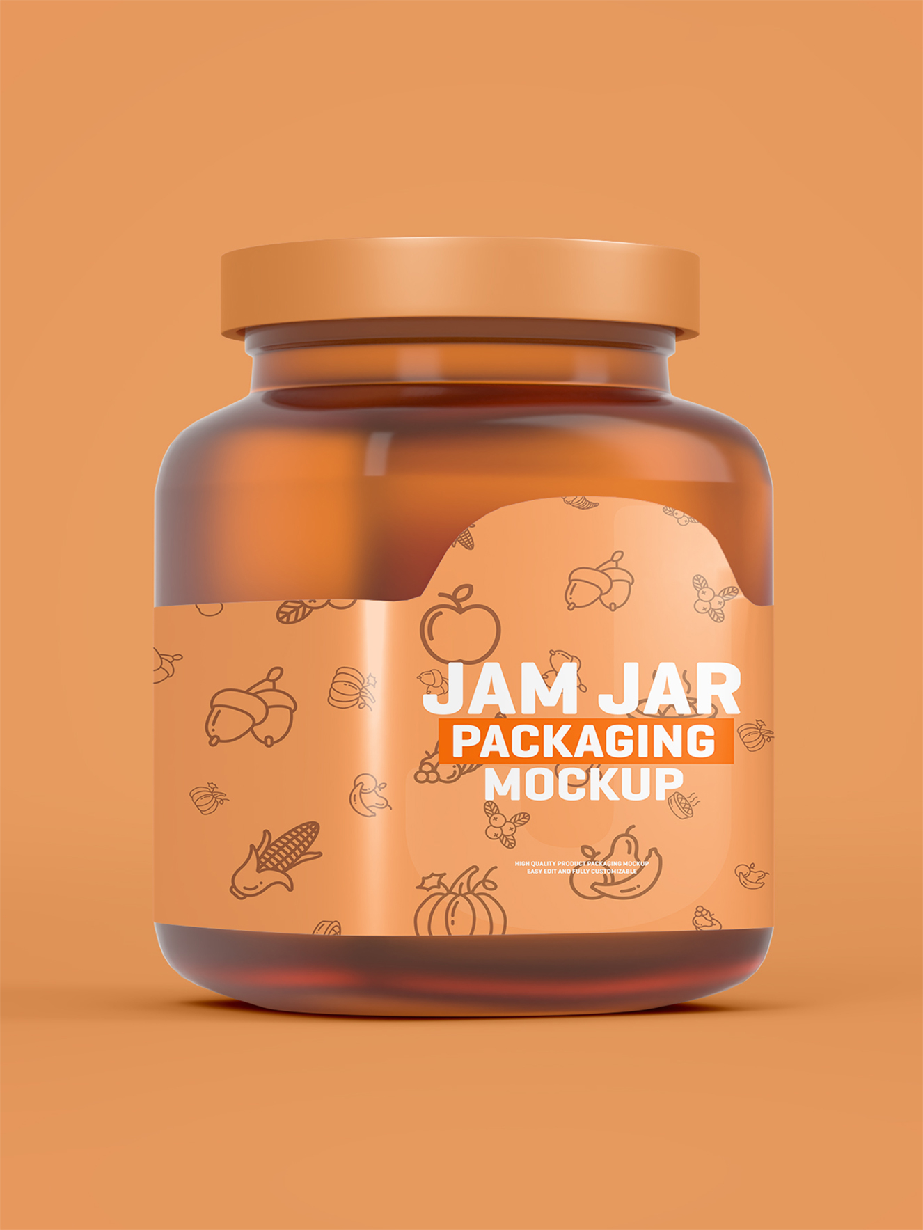 高级感果酱玻璃罐样机5组插图2