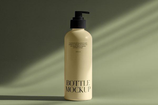 高质量按压瓶洗发水沐浴露样机