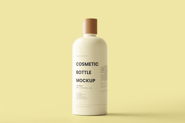 高质感盖开瓶化妆品护肤品样机