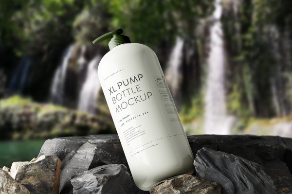 精美场景按压瓶沐浴露洗发水样机