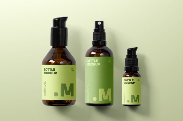 高质感护肤品化妆品套装样机