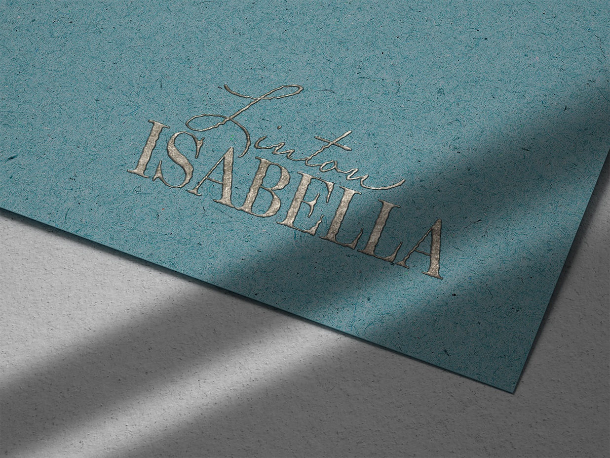 0高质感优雅纹理烫银LOGO样机插图