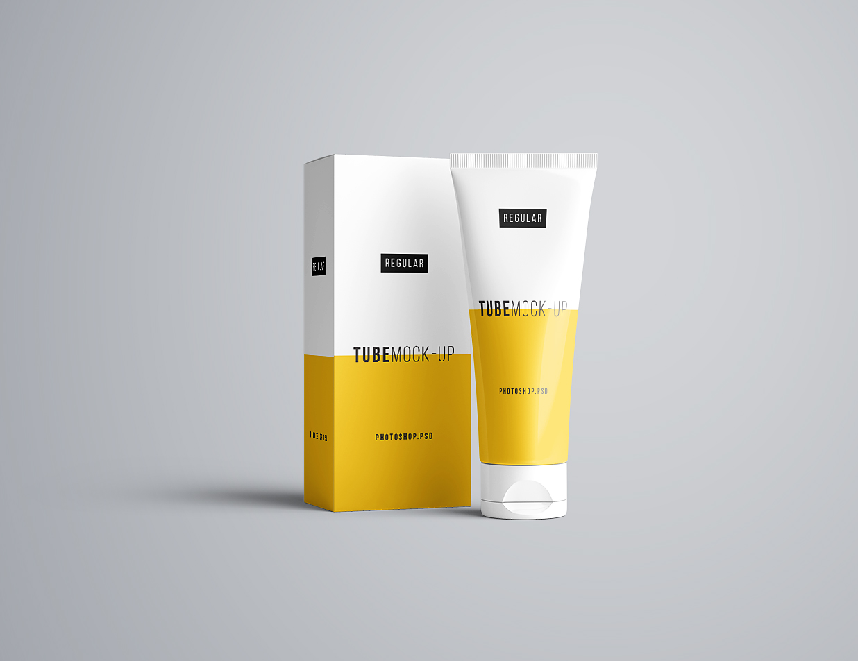 洗面奶软管包装样机7组插图