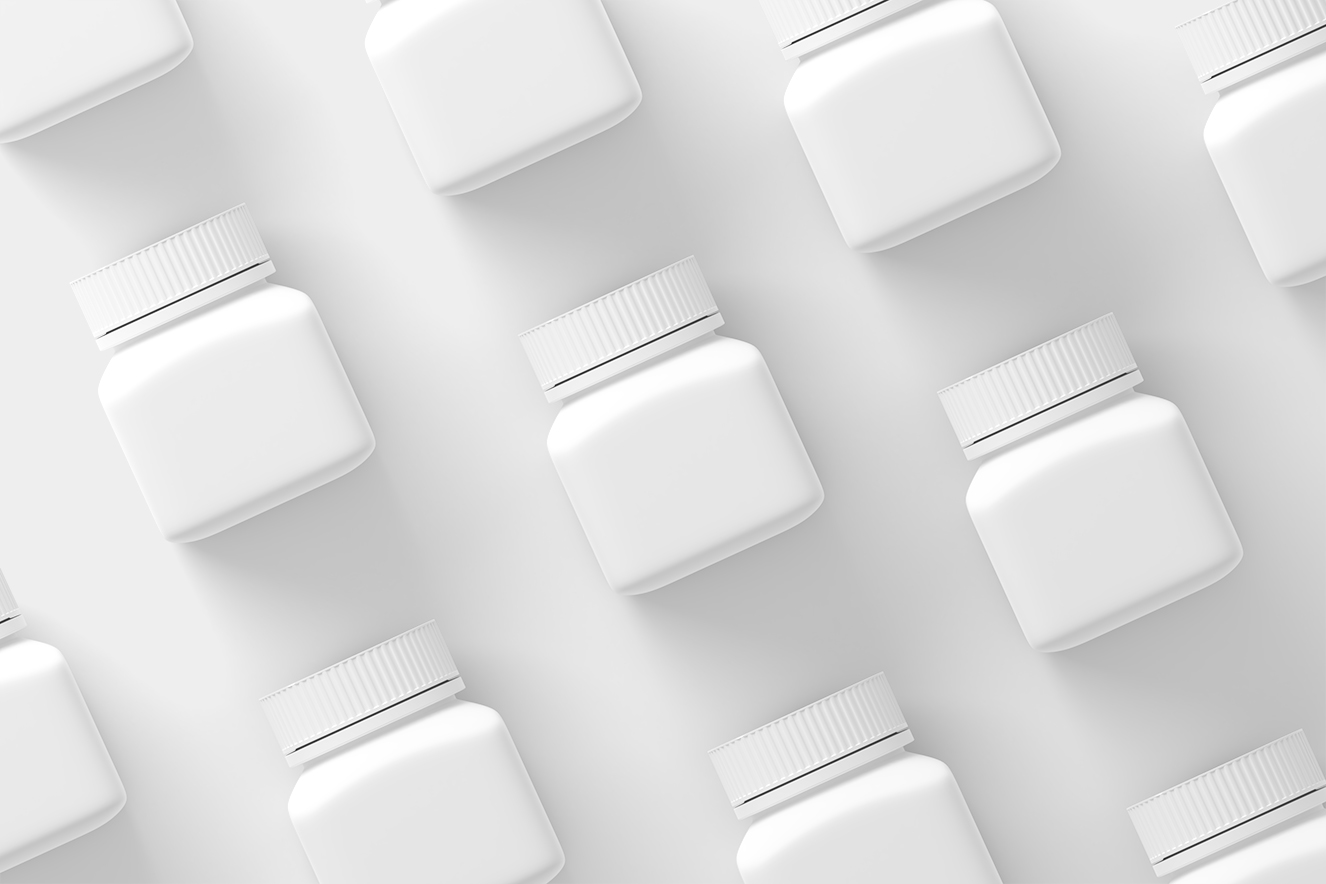 小药瓶保健品瓶药瓶样机3组插图3