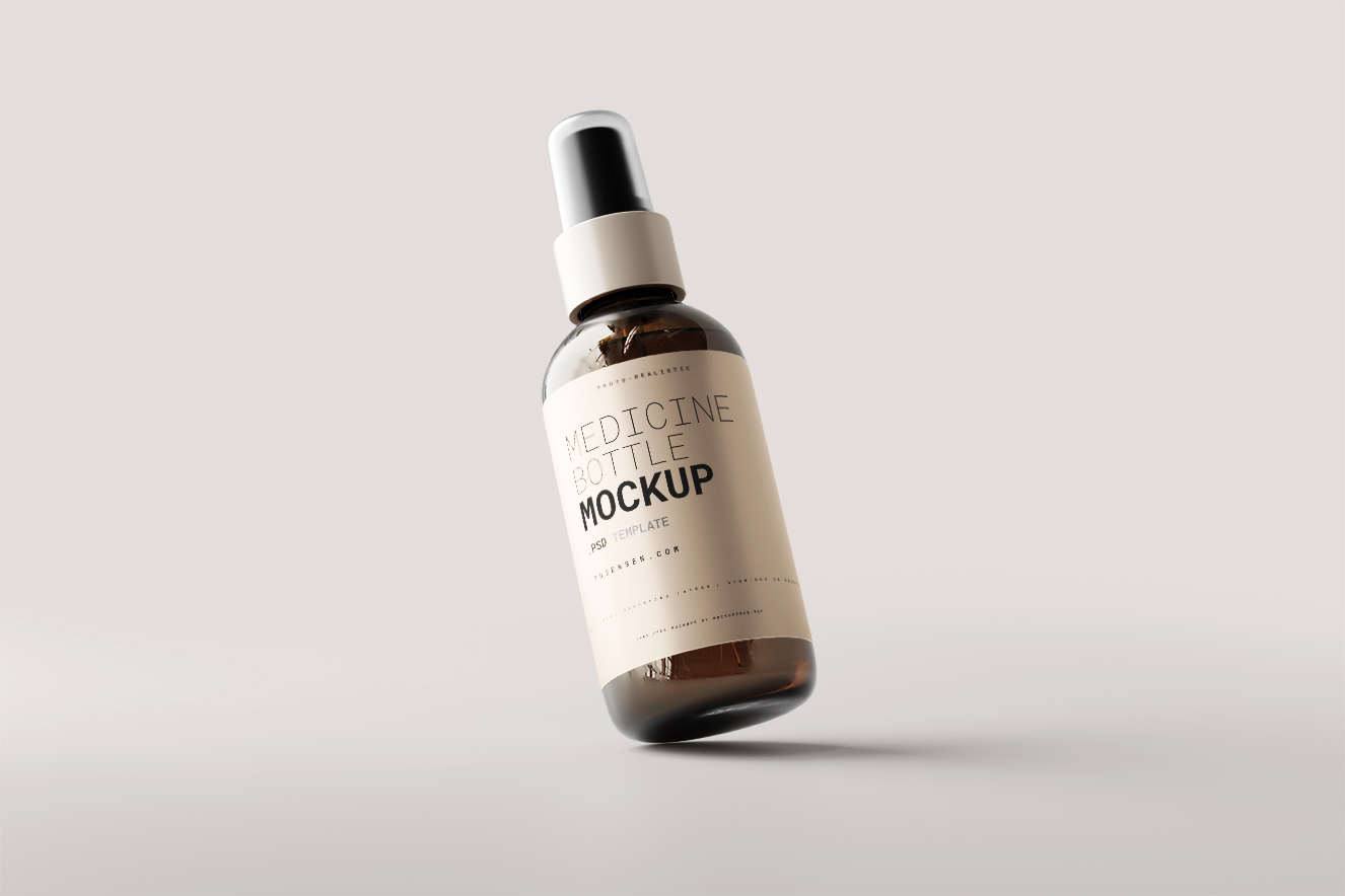 高质感滴管瓶精油精华瓶样机5组插图