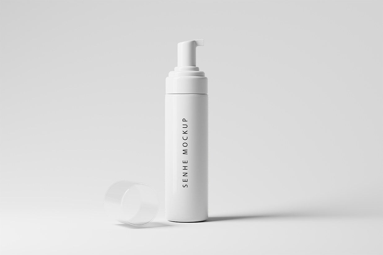 高质感剃须膏洗面奶按压瓶样机8组插图2