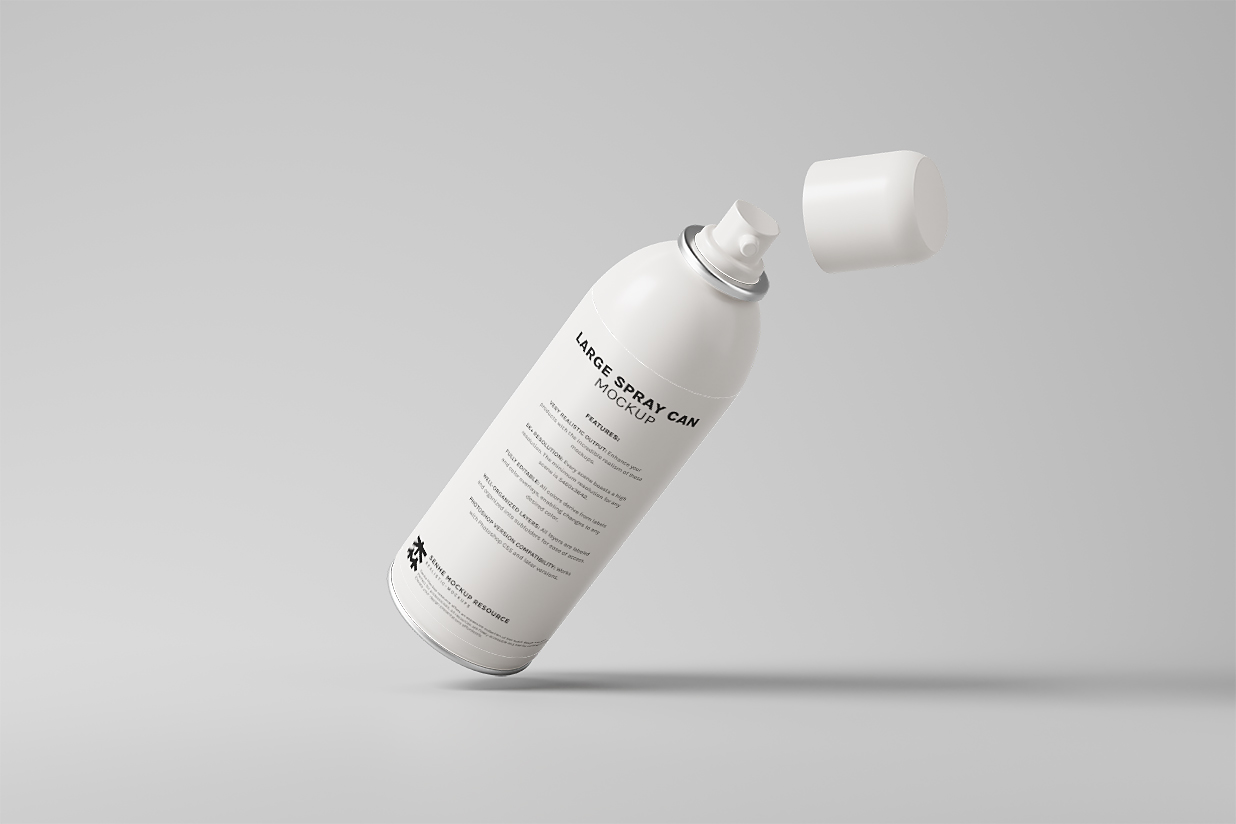 高质感喷雾罐样机8组插图2