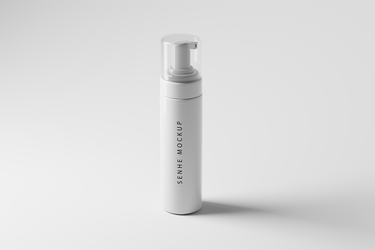 高质感剃须膏洗面奶按压瓶样机8组插图4