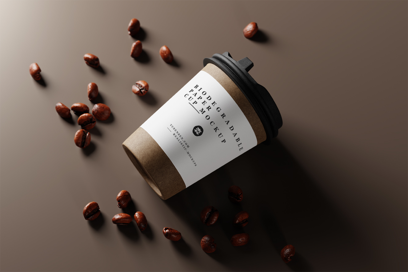 高质感咖啡杯饮品杯纸杯样机10组插图7