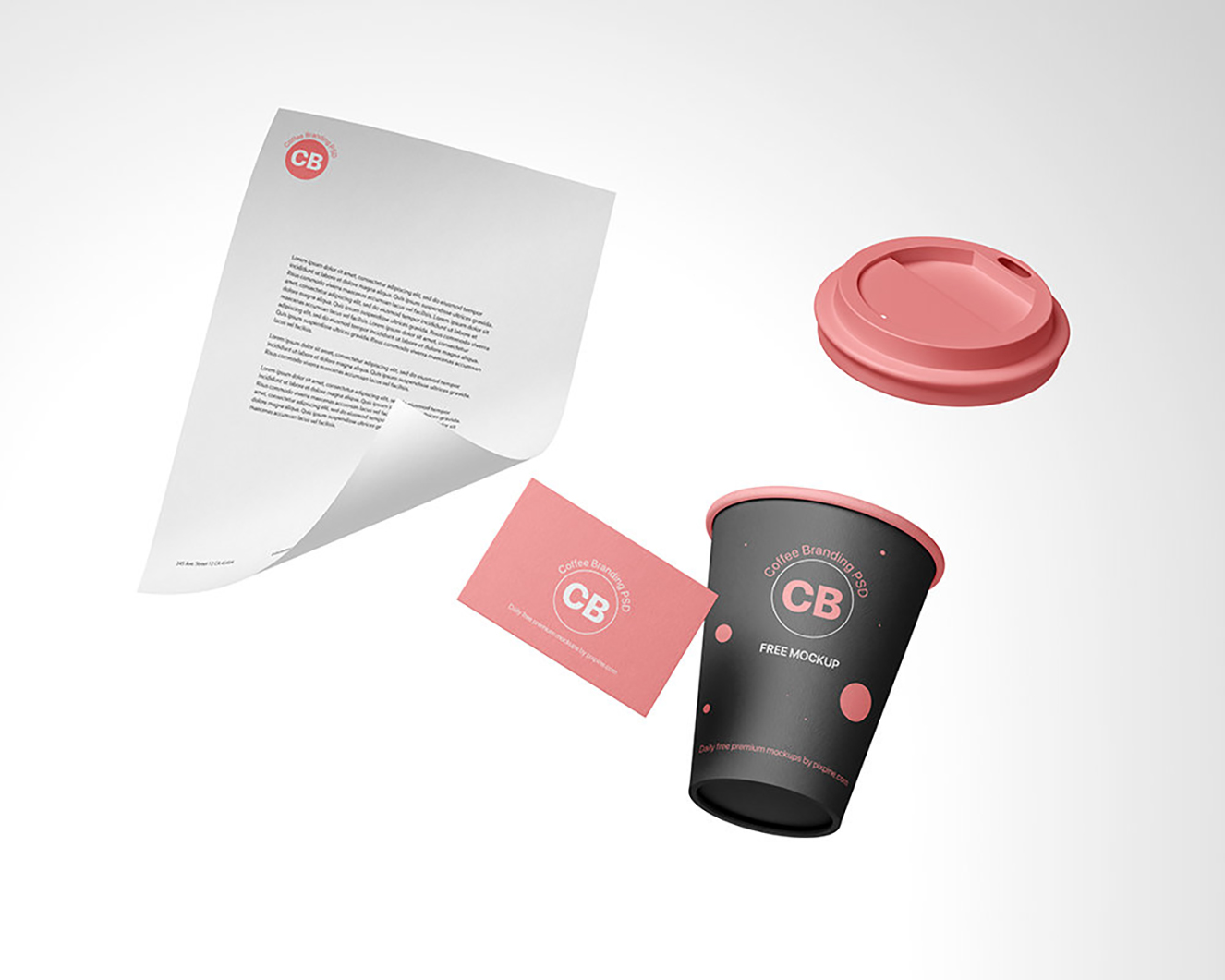 品牌咖啡杯奶茶杯饮品杯样机插图