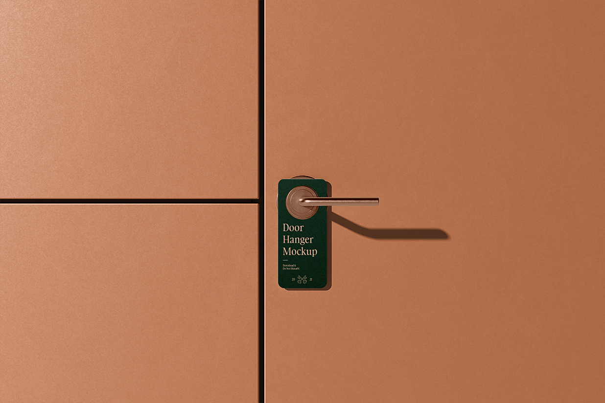 金属门把手挂牌样机插图