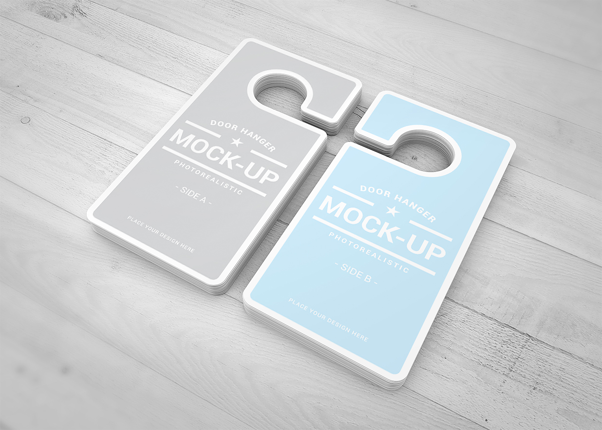 酒店名宿门把手挂牌样机6组插图1