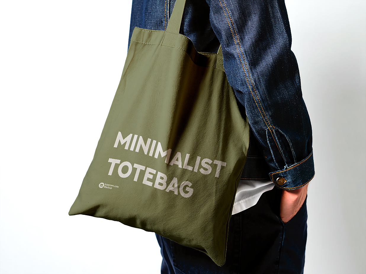 高质感帆布袋帆布包样机插图