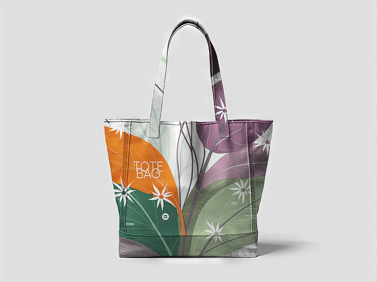 高质感帆布袋帆布包手提袋样机插图