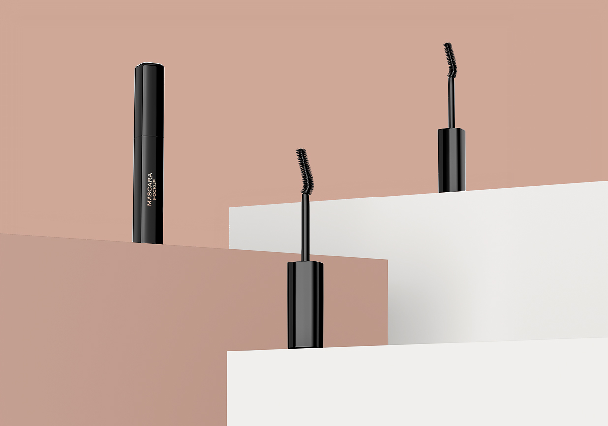 化妆品睫毛膏睫毛刷样机插图