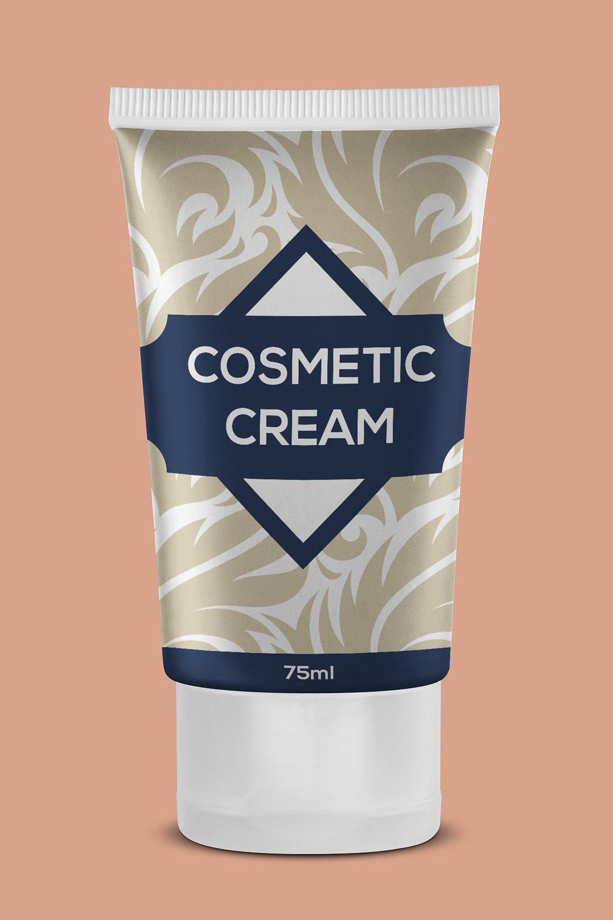 洗面奶软管样机插图