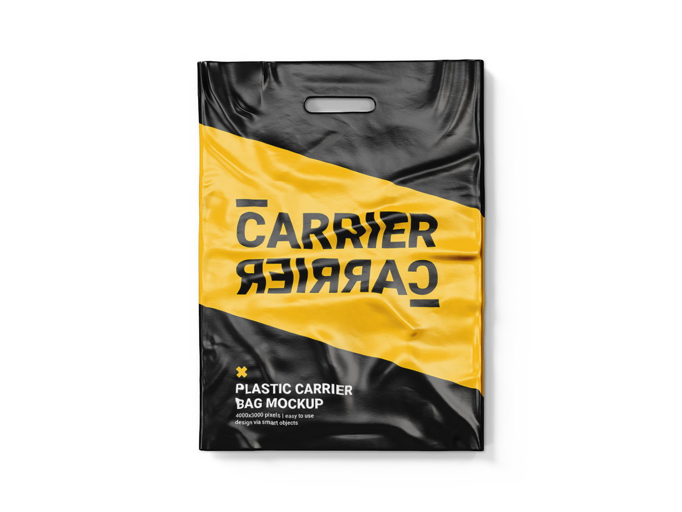 高质感塑料袋样机插图