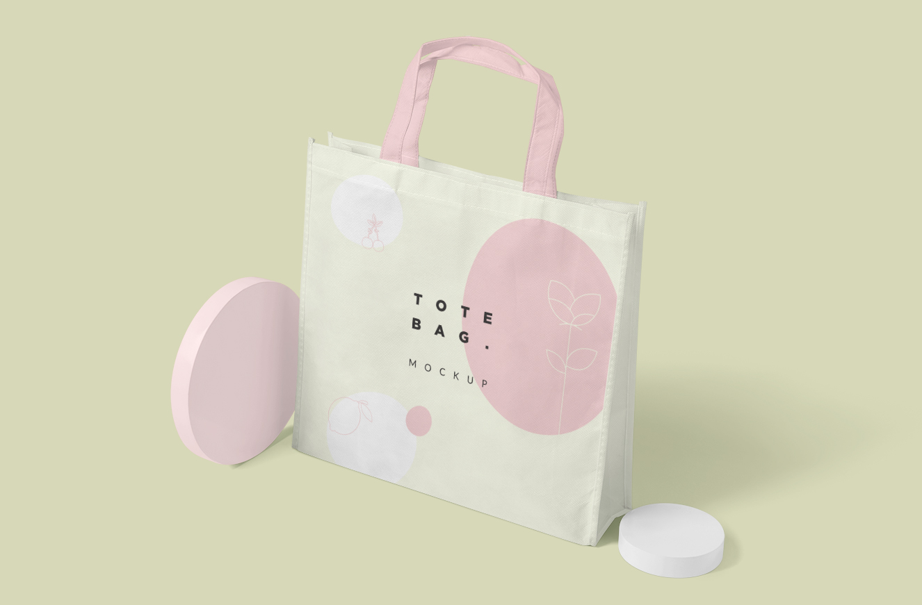 高质感环保帆布袋帆布包样机4组插图1