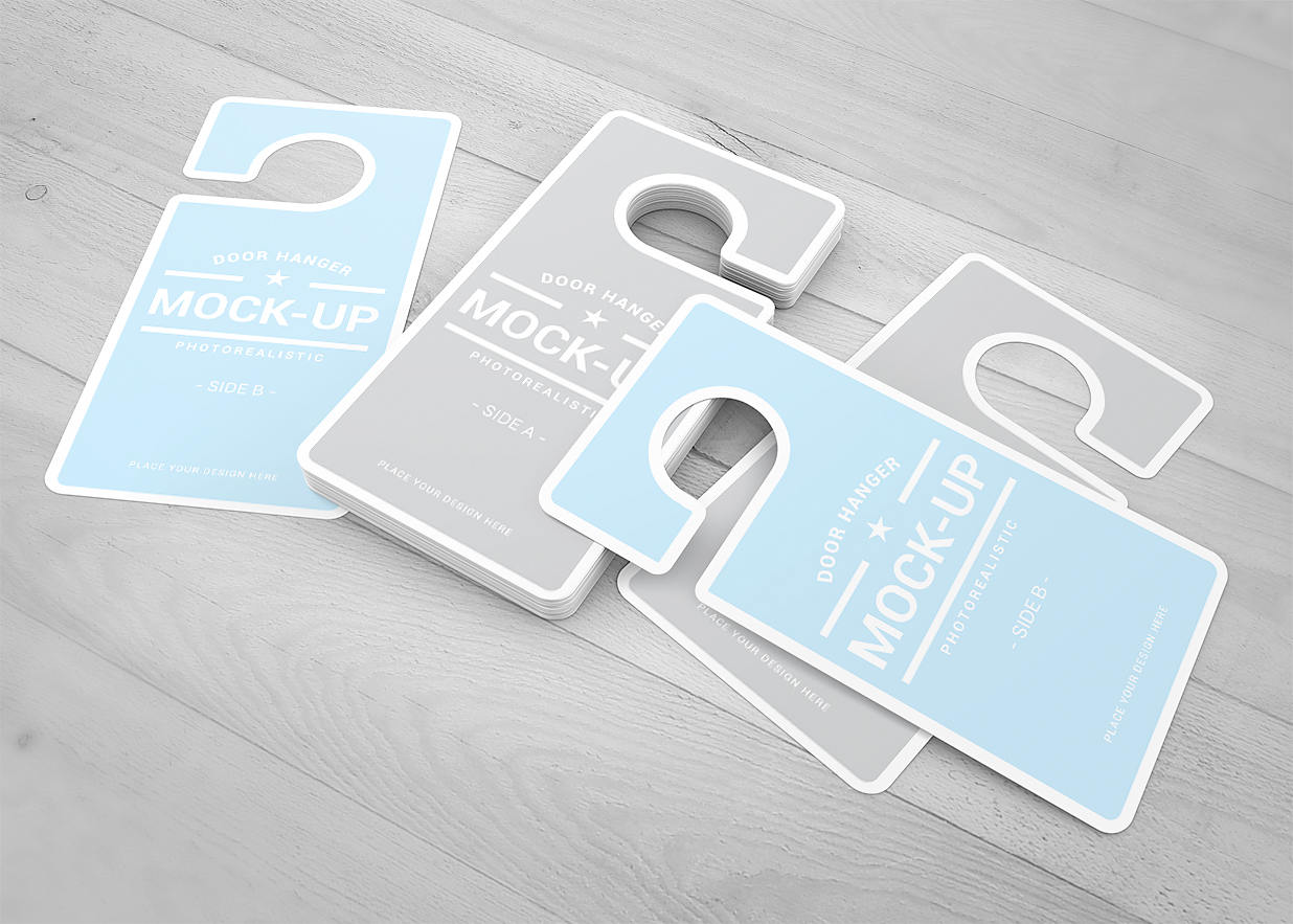 酒店名宿门把手挂牌样机6组插图2