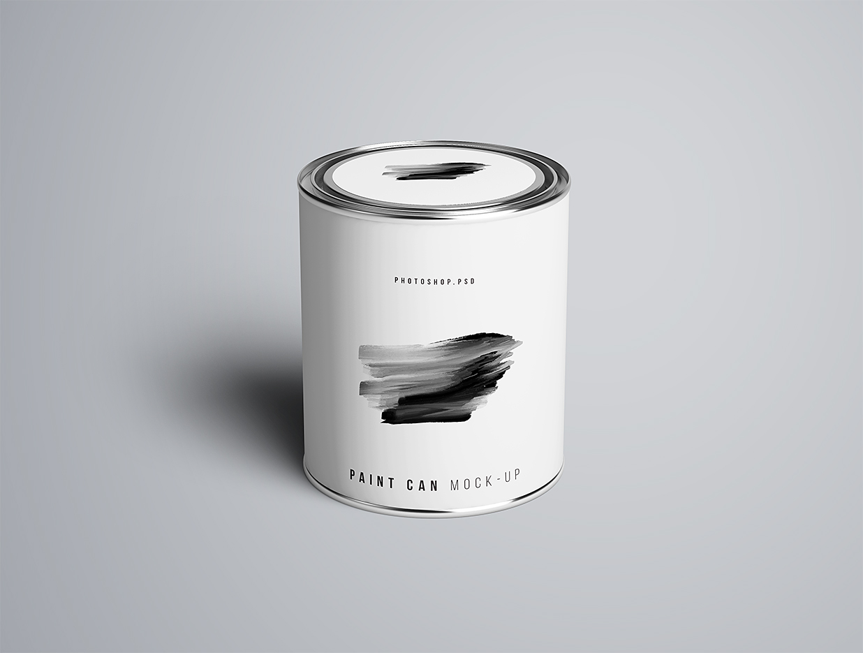 油漆桶油漆罐样机7组插图1