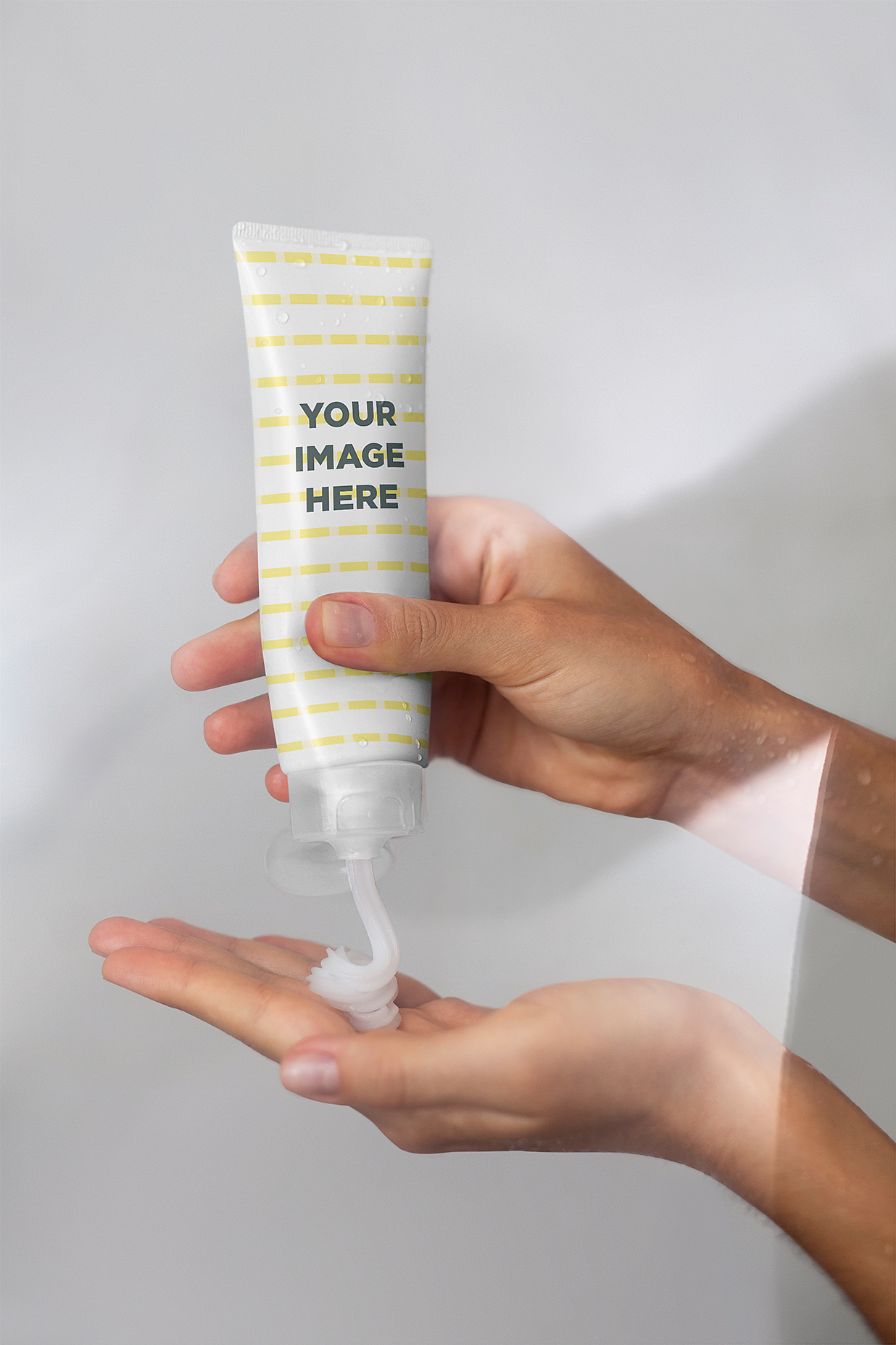 手握洗面奶软管样机6组插图1