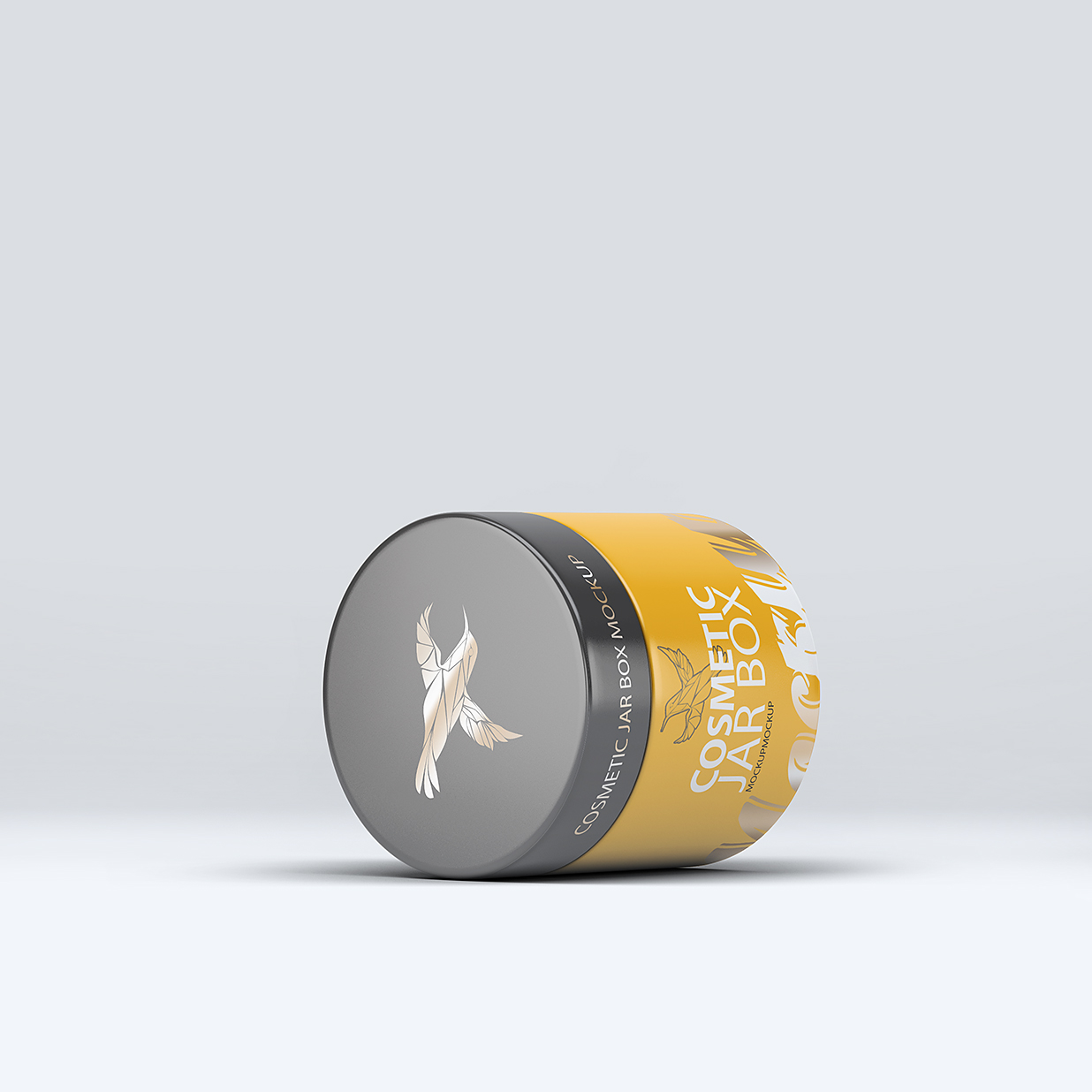 高质感面霜罐和包装盒样机9组插图1