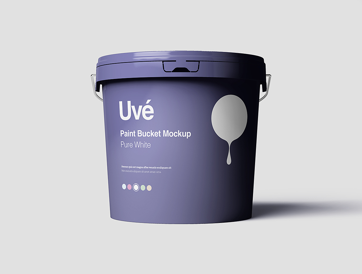 高质感环保油漆桶油漆罐样机7组插图2