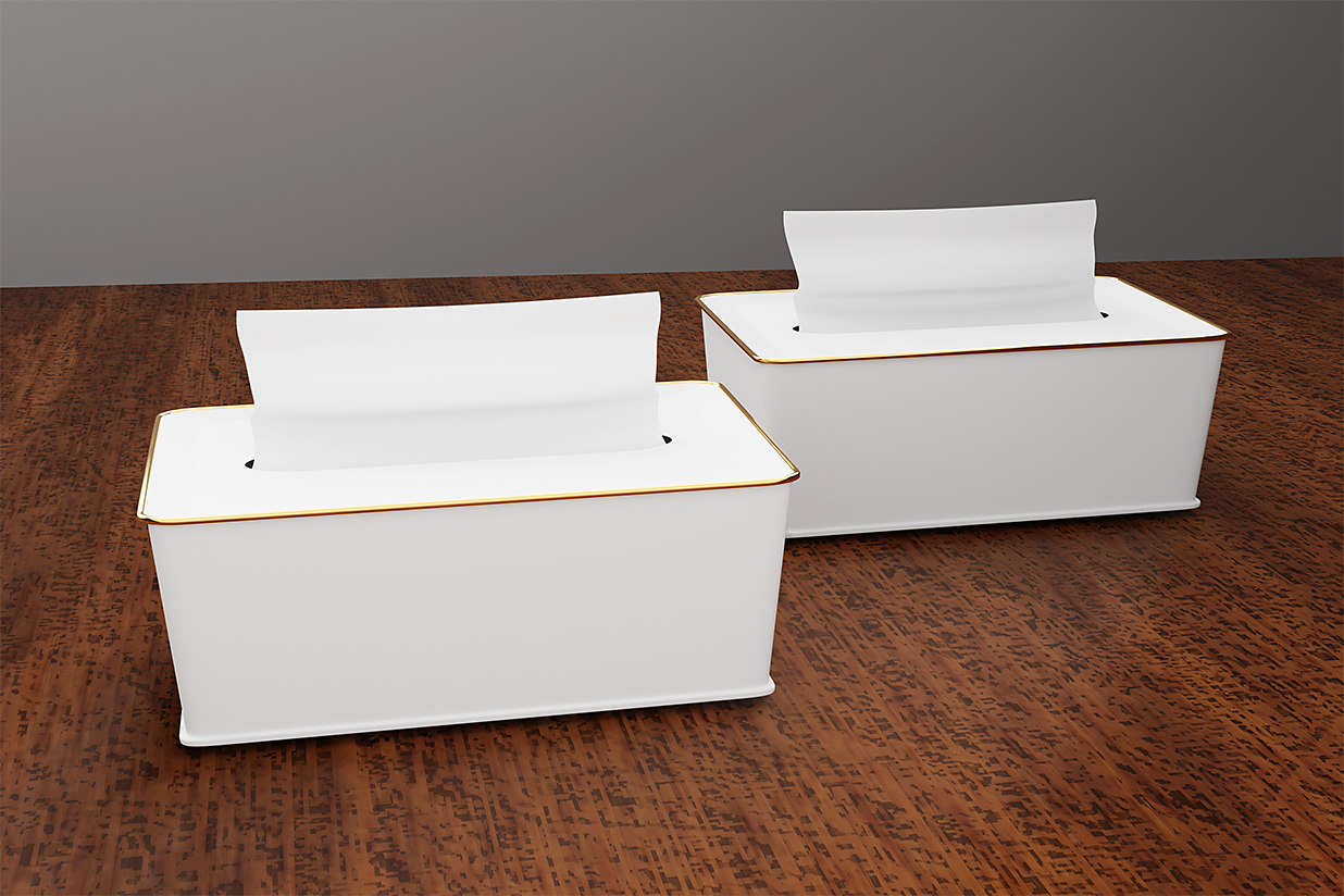 抽纸餐巾纸卫生纸纸盒样机4组插图2