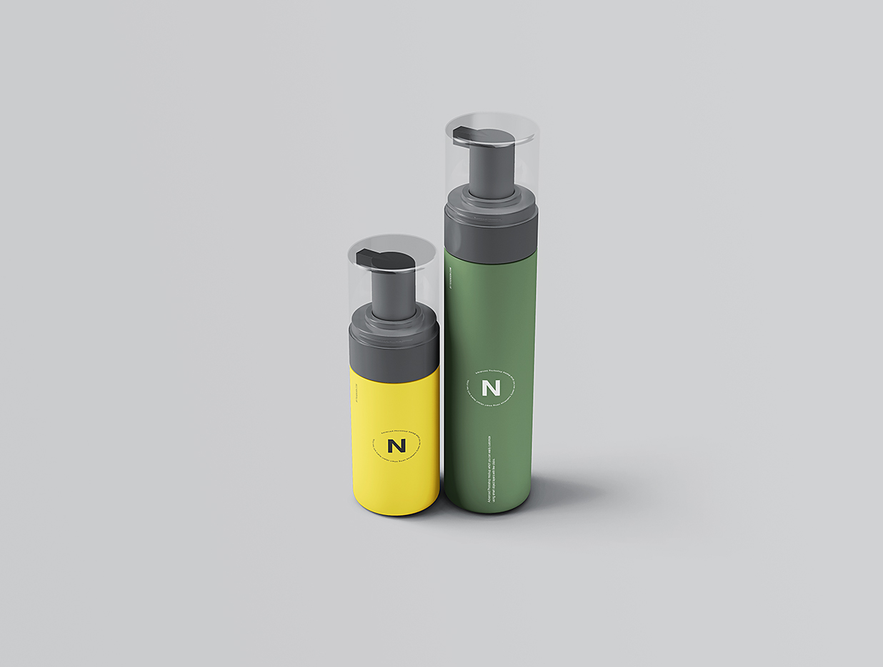 高质感乳液按压瓶样机6组插图2