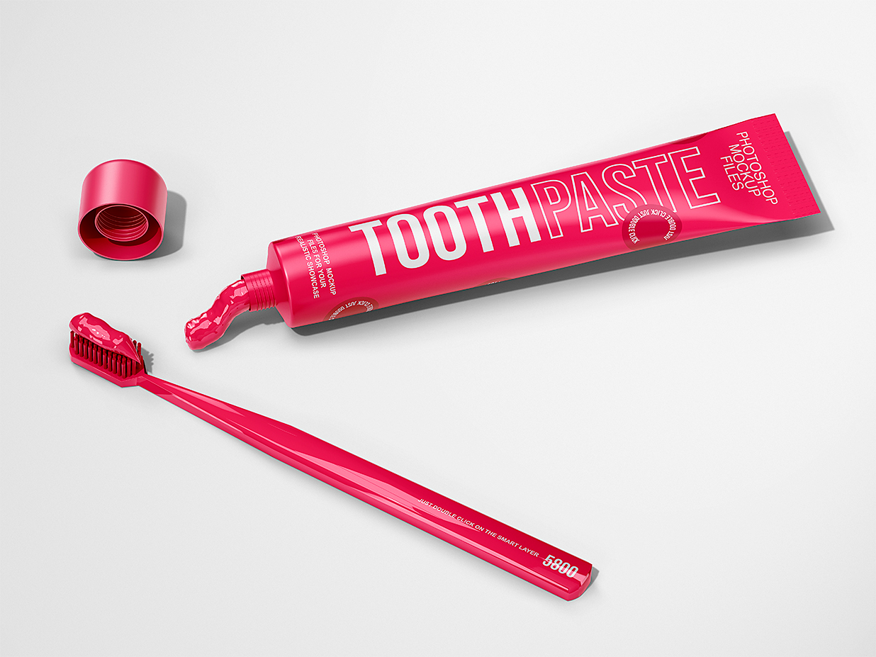 牙刷牙膏组合样机4组插图2