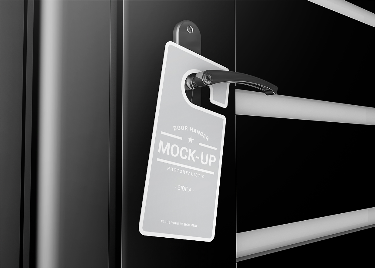 酒店名宿门把手挂牌样机6组插图4