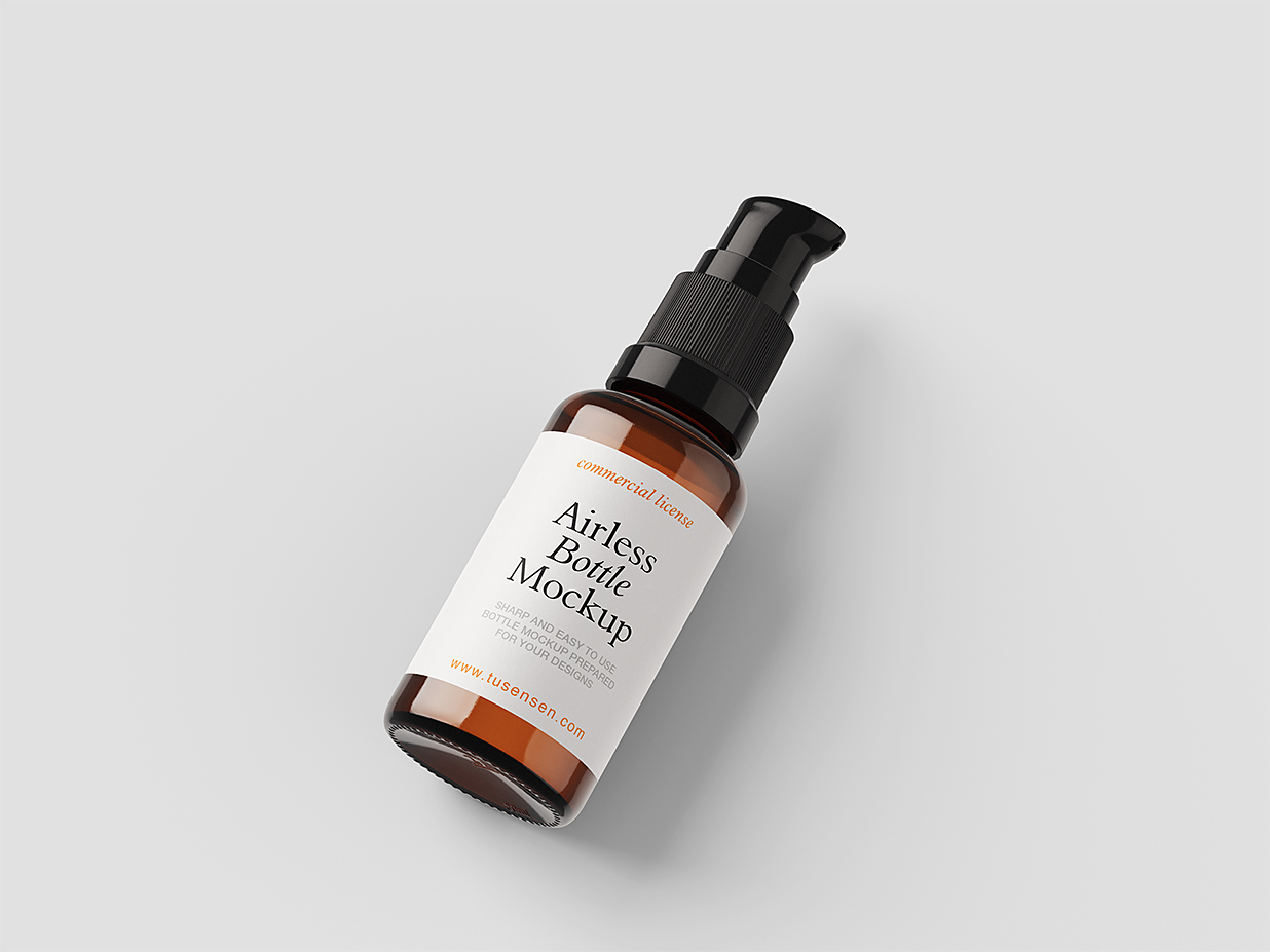 高质感乳液按压瓶样机5组插图3