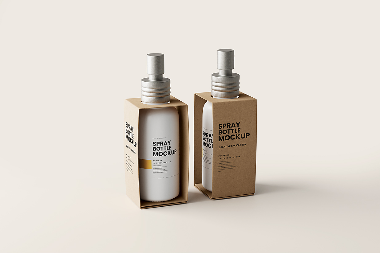 高质感喷嘴瓶包装样机5组插图3