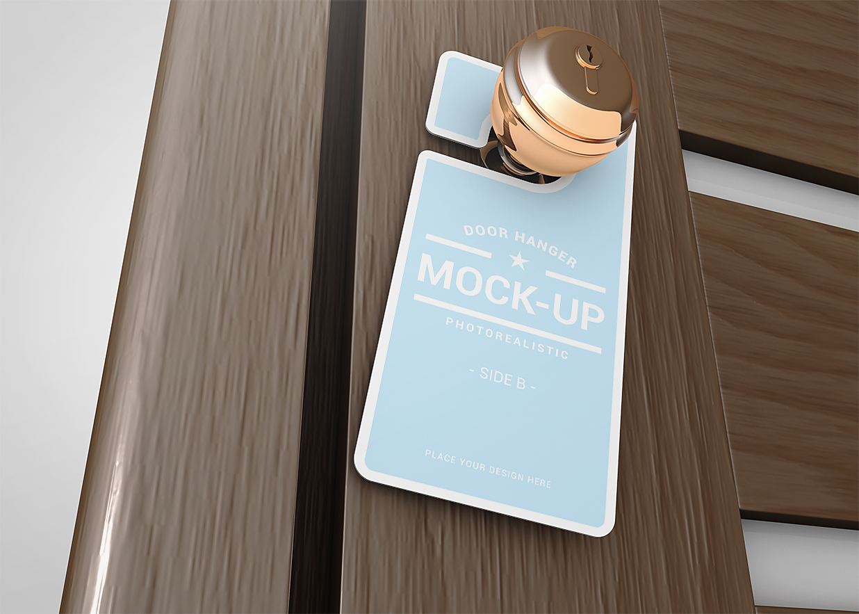 酒店名宿门把手挂牌样机6组插图5