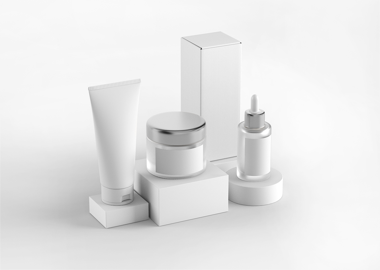 高质量护肤品套装样机插图2