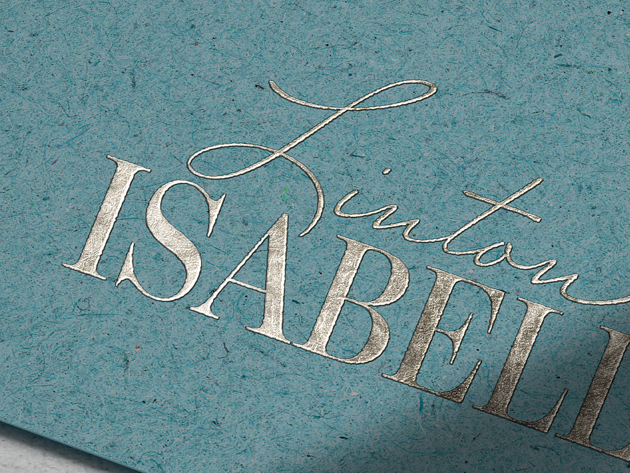 0高质感优雅纹理烫银LOGO样机插图1