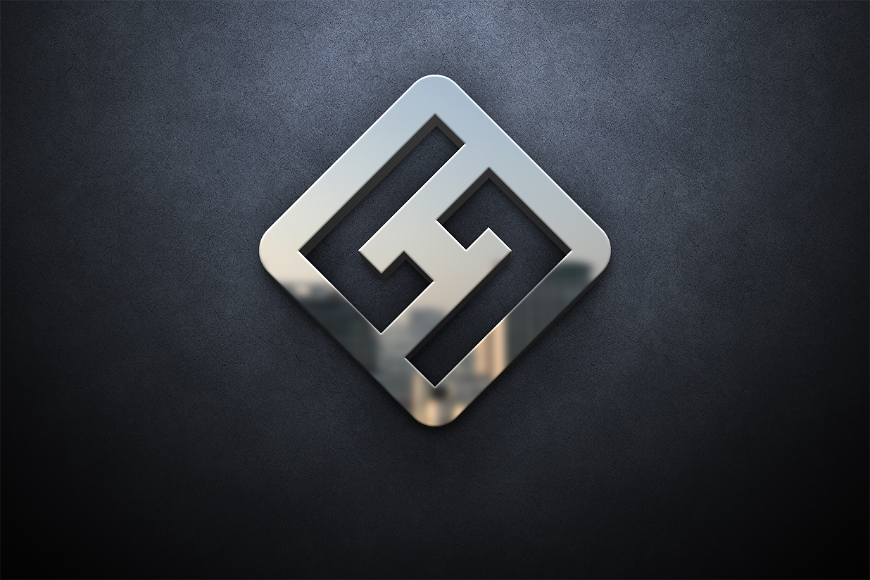 高质感镜面金属LOGO样机插图