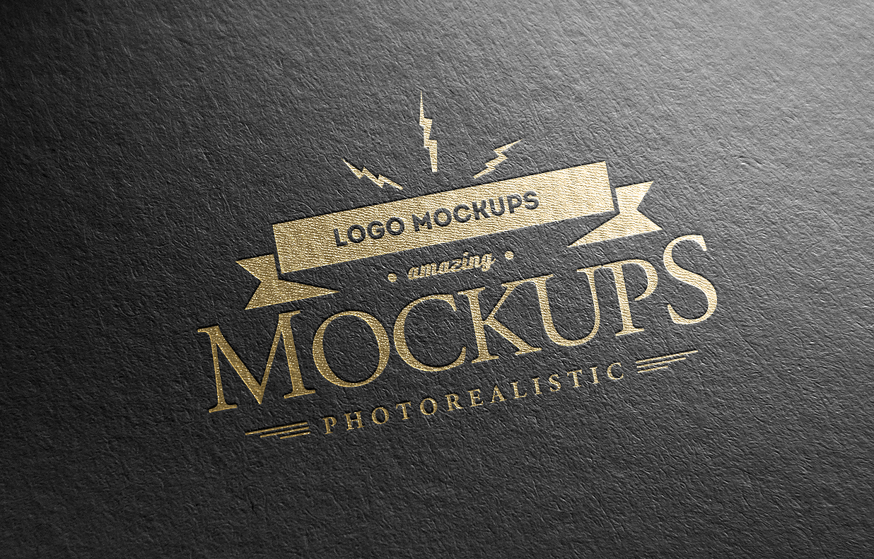 高质感黑卡纸烫金LOGO新机插图