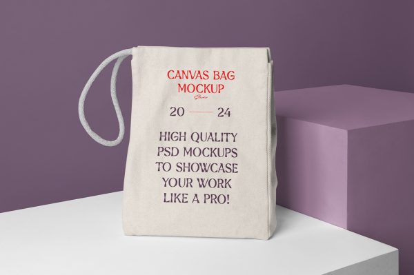 高质感带拉绳的布袋样机