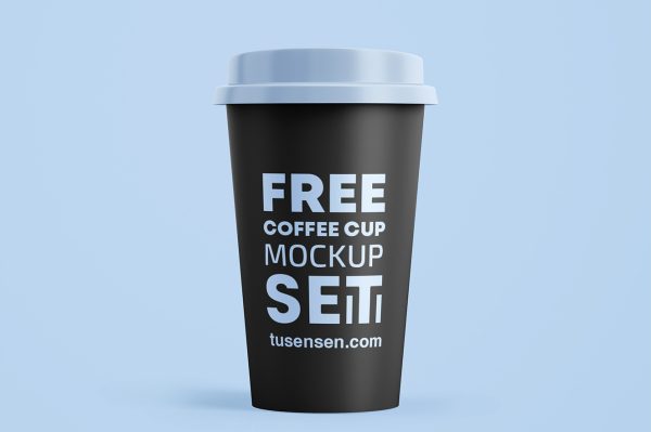 高质感咖啡杯饮品杯样机2组