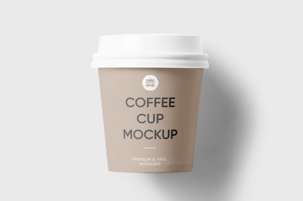高质感纸咖啡杯饮品杯样机