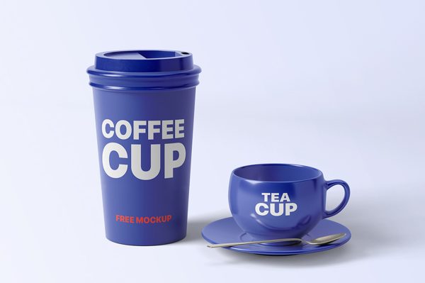 咖啡杯茶杯饮品杯样机