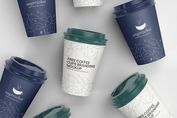 咖啡杯奶茶杯饮品杯样机