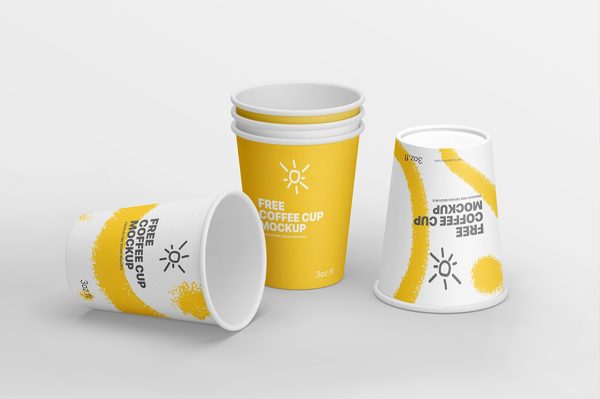 一次性纸杯样机