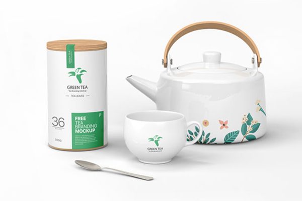 茶壶茶杯茶叶套装样机