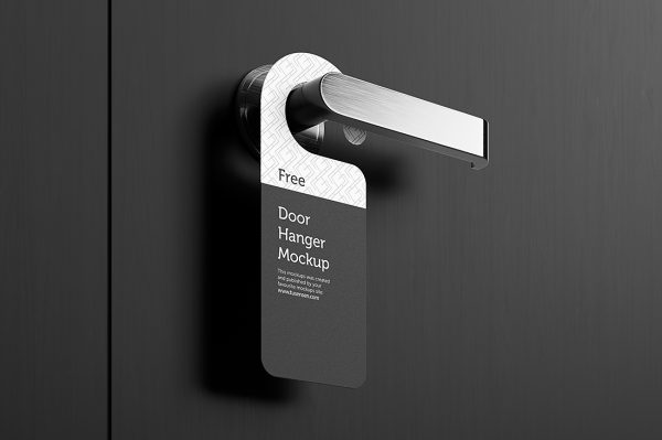 高质感酒店名宿金属门把手挂牌样机3组