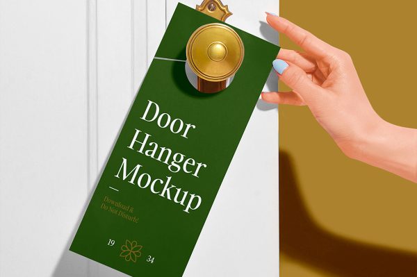 酒店名宿金属门把手挂牌样机