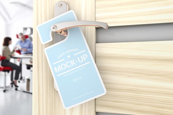 酒店名宿门把手挂牌样机6组